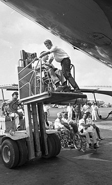 Accesibilidad a naves aéreas, Israel 1969