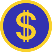 Dollar sign capitalism logo.svg