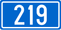 D219 state road shield