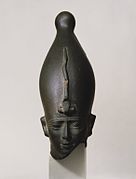 Đầu của thần Osiris, ca. 595-525 B.C.E. Bảo tàng Brooklyn