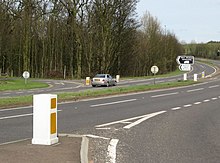 Junction of the A1307 with the minor Bartlow-West Wratting road - geograph.org.uk - 745093.jpg