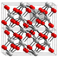 Kristallstruktur von Zirconium(IV)-oxid