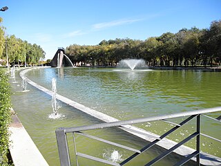 Lago del Parque El Pilar