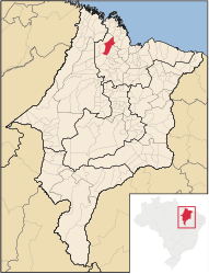 Pinheiro – Mappa