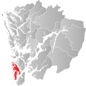 Bømlo within Hordaland