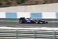 Hülkenberg testing at Jerez, February