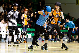 Sheffield Steel Rollergirls vs Nothing Toulouse