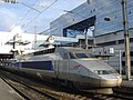 Rennes Tren Garında TGV treni