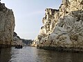 Marble Cliffs near the city of Jabalpur