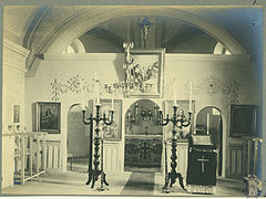 Interiør af the Græsk-katolsk kirke (1900-1920)