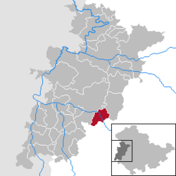 Barchfeld-Immelborn – Mappa