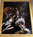 Abraham und die drei Engel, 1694–96, Öl auf Leinwand (Palazzo Rosso, Genua)