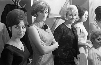 Berta Ambrož, Elda Viler and Majda Sepe at the Opatija '65 festival