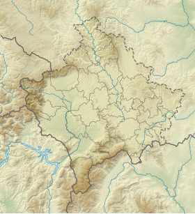 Río Sitnica ubicada en Kosovo