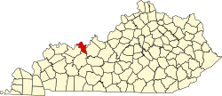 Koartn vo Hancock County innahoib vo Kentucky