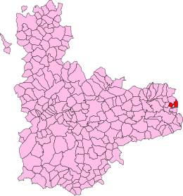 Corrales de Duero - Localizazion