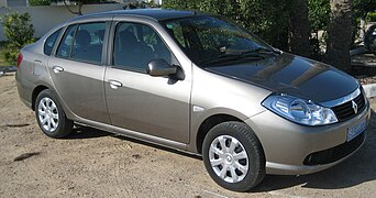 Renault Symbol 2, vista frontal