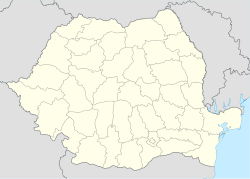 錫比烏在羅馬尼亞的位置
