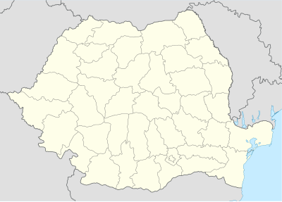 2010–11 Liga II is located in Romania