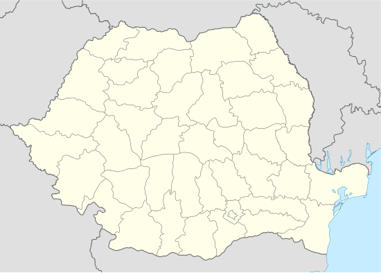 2007–08 Liga I is located in Romania
