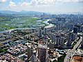 View of Shenzhen from Shun Hing Square