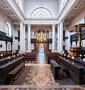 Interior de St Mary Woolnoth (1716-1723)