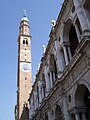 Torre cívica de Vicenza, também chamada Torre di Piazza ou Torre Bissara