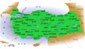 土耳其主要城市地圖