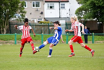 Actonians LFC vs Stevenage LFC, April 2017