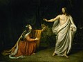 Aparición de Cristo a María Magdalena tras la Resurrección, de Aleksandr Ivánov, 1835, Museo Estatal Ruso, San Petersburgo.