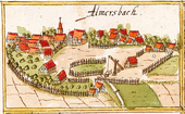 Allmersbach am Weinberg (um 1685)