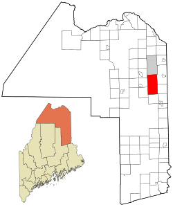 Location of Presque Isle, Maine