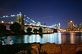 Brooklyn Bridge at dusk