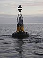 Light buoy at the Manacles