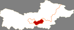 Location in Qitaihe