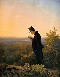 Reading the Breviary, The Evening 1845