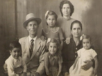 Una familia española de Galicia en el departamento de Chalatenango, El Salvador