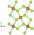 mit Blickrichtung parallel zur c-Achse