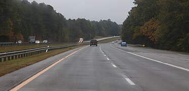 Interstate 85 North in Granville County (October 2023) 28.jpg