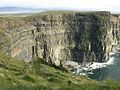 Les falaises de Moher en Irlande.