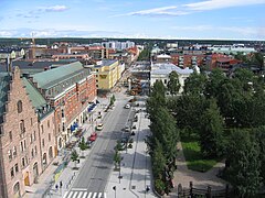 Storgatan från Stadshuset.