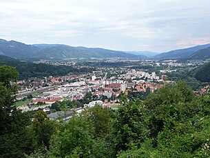 Überblick: Kapfenberg im Mürztal