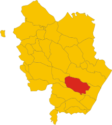 Localisation de Montalbano Jonico