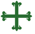L'emblema de l'ordre d'Avis és una creu de color verd.