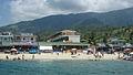 White Beach from the sea