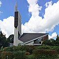 Moderner Wiederaufbau der Paul-Gerhardt-Kirche