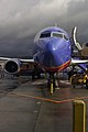 Boeing 737 (Registration unknown) in old livery.