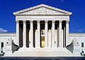 West facade of the United States Supreme Court Building