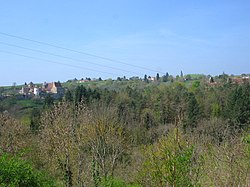 Skyline of Deneuille-lès-Chantelle