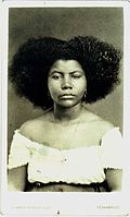 Alberto Henschel: Žena ze Salvadoru, 1869
